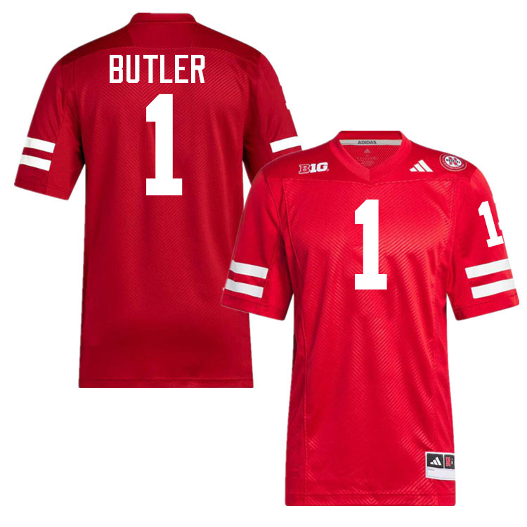 Jimari Butler Nebraska Jersey,Nebraska Cornhuskers Football Uniforms,Jersey-Scarlet